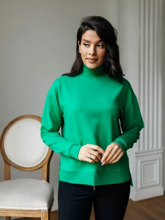 Свитер женский кофта оверсайз больших размеров