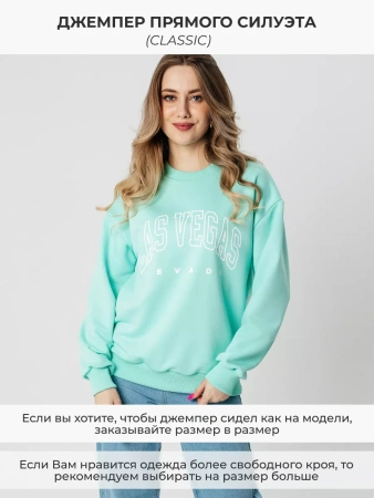 Свитшот женский толстовка больших размеров кофта ДФ579