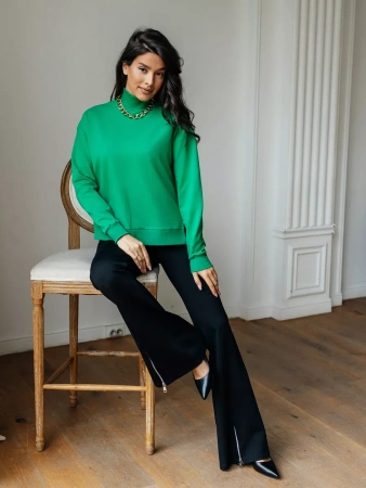 Свитер женский кофта оверсайз больших размеров