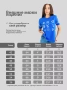Футболка хлопок с принтом новогодняя больших размеров ФК562