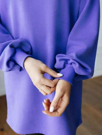 Платье женское оверсайз с длинным рукавом туника ТФ543