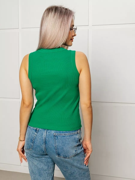 Топ под пиджак в рубчик спортивная майка МК558