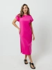 Платье женское летнее трикотажное больших размеров длинное