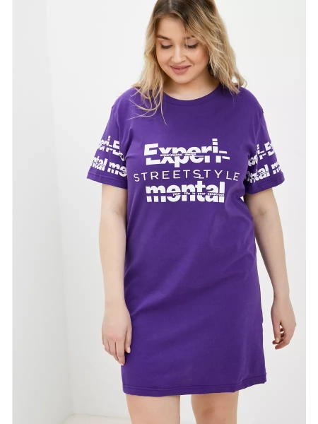 Туника женская домашняя платье больших размеров