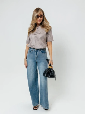 Футболка женская нарядная блузка больших размеров