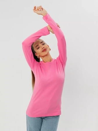 Лонгслив женский облегающий дк540