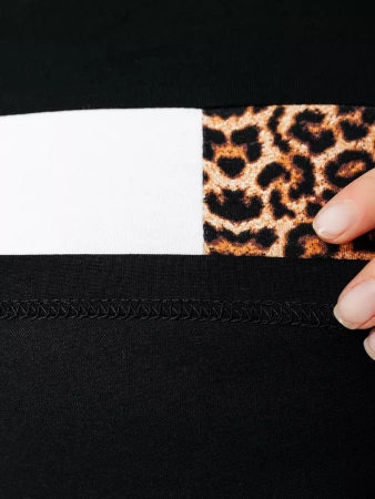 Лонгслив женский облегающий с принтом дк573