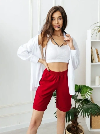 Шорты спортивные женски летние одежда бермуды