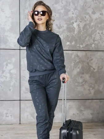 Костюм спортивный женски оверсайз домашняя одежда