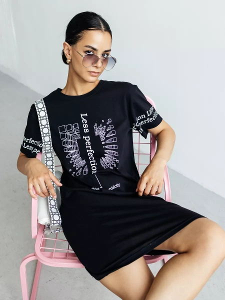 Туника женская домашняя платье больших размеров