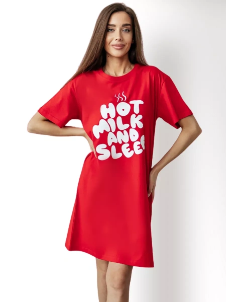 Ночная сорочка женская хлопок домашнее платье