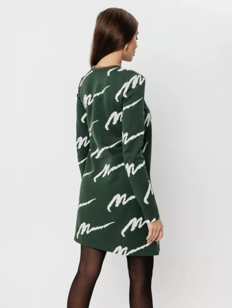 Платье женское трикотажное трапеция повседневное ПЛИ577