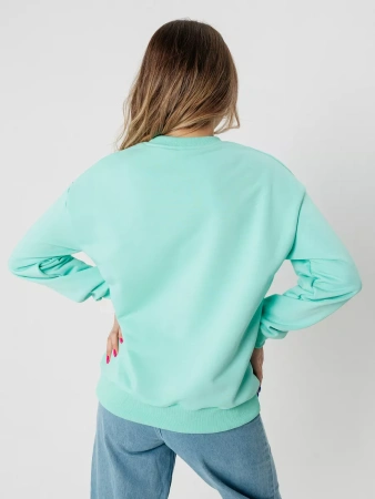 Свитшот женский толстовка больших размеров кофта ДФ579