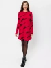 Платье женское трикотажное больших размеров трапеция ПЛИ577