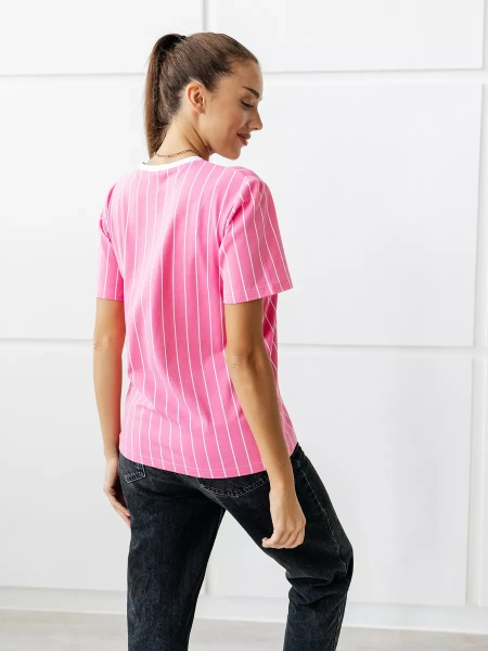 Футболка женская с принтом большого размера ФК570