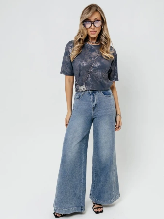 Футболка женская нарядная блузка больших размеров