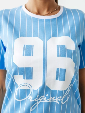 Футболка женская с принтом большого размера ФК570