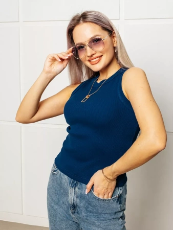 Топ под пиджак в рубчик спортивная майка МК558