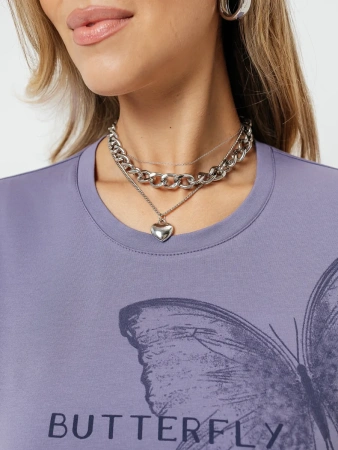 Футболка женская нарядная блузка больших размеров