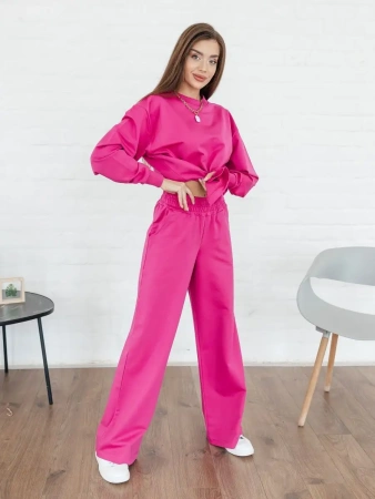 Спортивный костюм женский брючный больших размеров КФ524