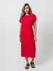 Платье женское летнее трикотажное больших размеров длинное