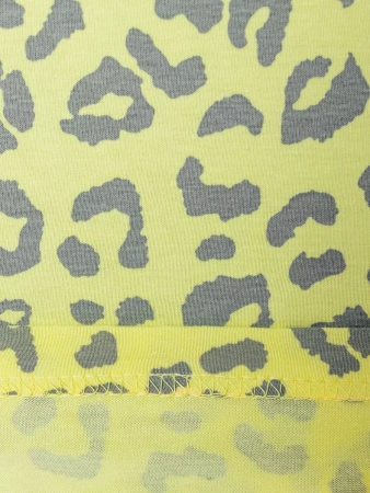 Водолазка женская облегающий лонгслив с принтом ДК572