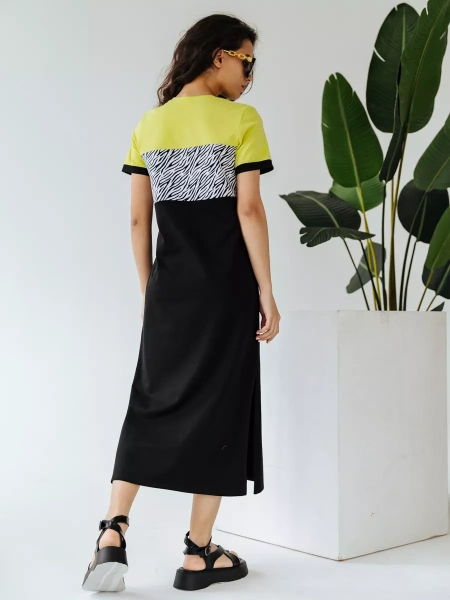 Платье женское больших размеров длинное ПЛК569