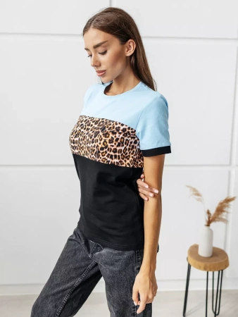 Футболка хлопок с принтом новогодняя больших размеров