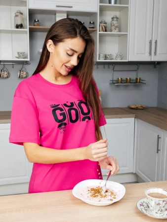 Туника платье домашнее повседневное больших размеров