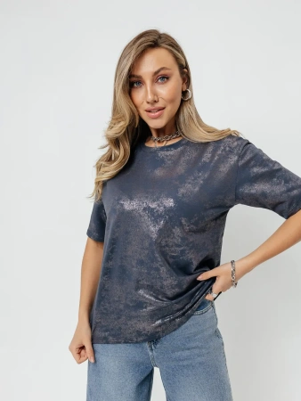 Футболка женская нарядная блузка больших размеров