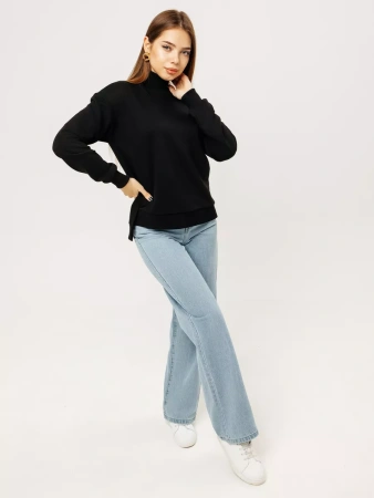 Свитер с горлом кофта с длинным рукавом ДФ542