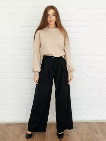 Свитшот женский оверсайз больших размеров ДФ545