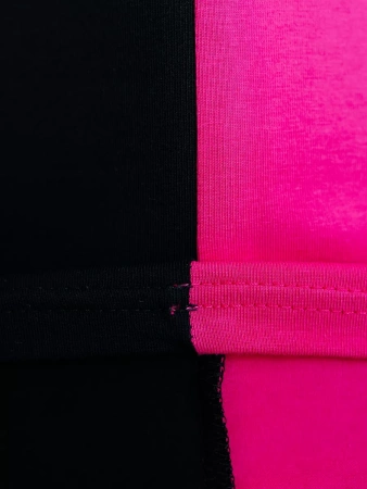 Футболка нарядная оверсайз с принтом больших размеров ФК531