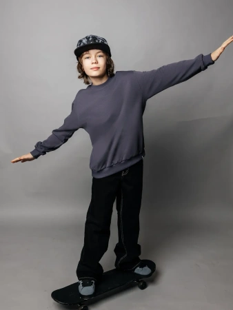 Свитшот оверсайз для мальчика подростковый