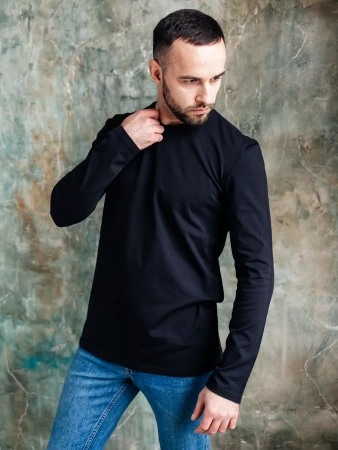 Свитшот однотонный базовый без начеса