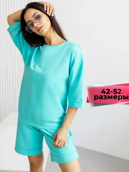 Костюм женский с шортами летний