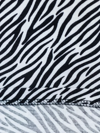 Футболка с принтом хлопок больших размеров новогодняя ФК561