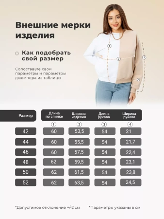 Свитшот женский толстовка больших размеров кофта ДФ581