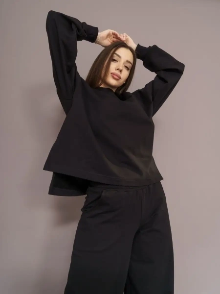 Спортивный костюм женский брючный больших размеров КФ524