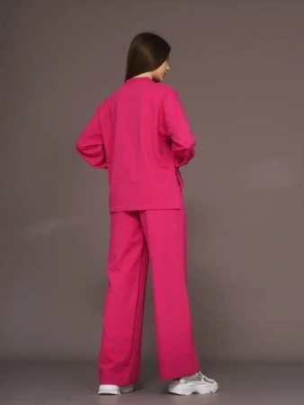 Спортивный костюм женский брючный больших размеров КФ524