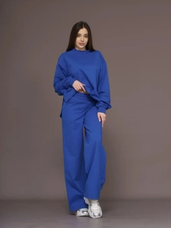 Спортивный костюм женский брючный больших размеров КФ524
