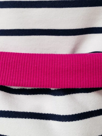 Кофта в полоску нарядная больших размеров джемпер