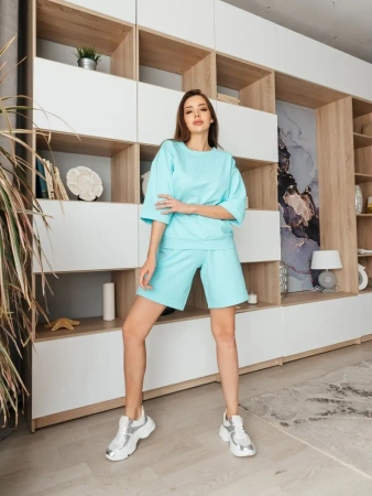 Костюм домашний с шортами спортивный