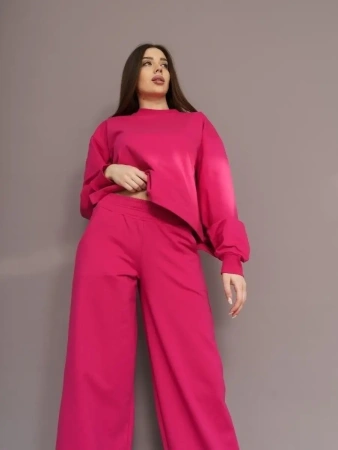Спортивный костюм женский брючный больших размеров КФ524