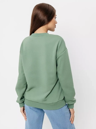 Свитшот женский толстовка больших размеров кофта ДФ579