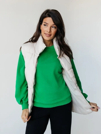 Свитшот женский оверсайз больших размеров ДФ545