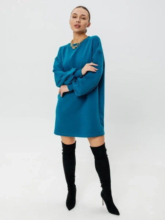 Платье женское оверсайз с длинным рукавом туника ТФ543