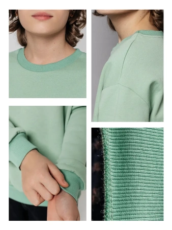 Свитшот для мальчика подростка с длинным рукавом