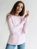 Лонгслив женский облегающий розовый дк540